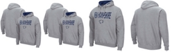 Colosseum Men's Heather Gray New Hampshire Wildcats Arch and Logo Pullover Hoodie